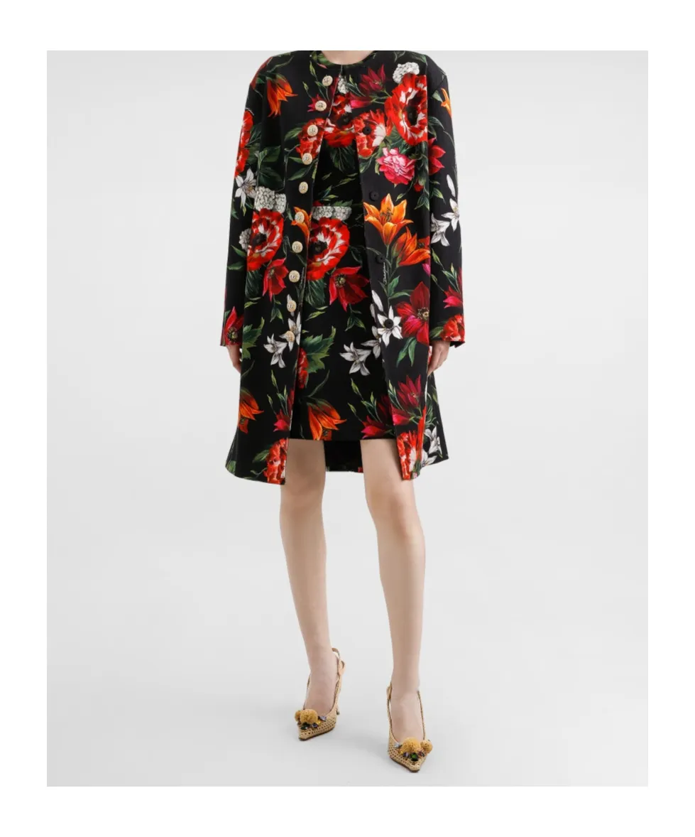 Floral Printed Midi Dress