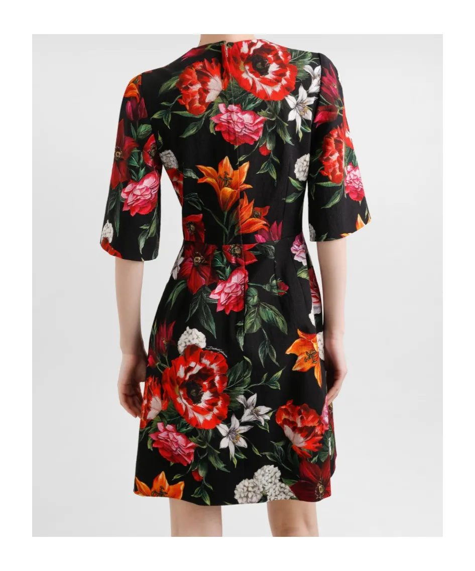 Floral Printed Midi Dress