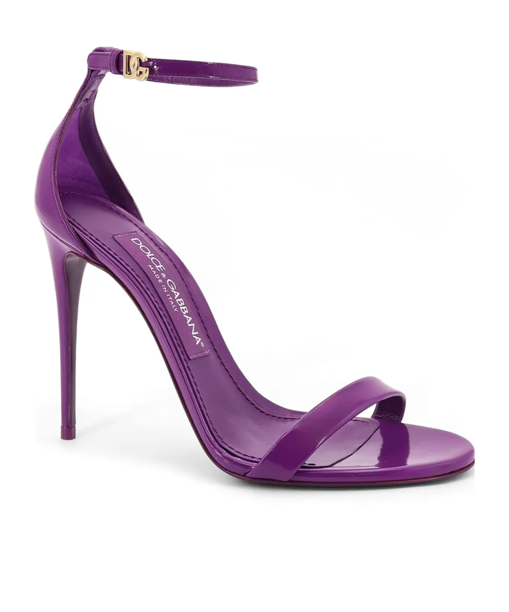 Dg Logo Plaque Sandals