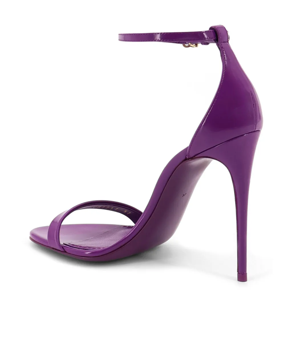 Dg Logo Plaque Sandals