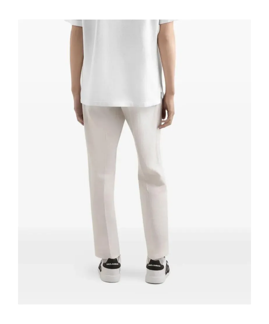 Linen Tapered Trousers