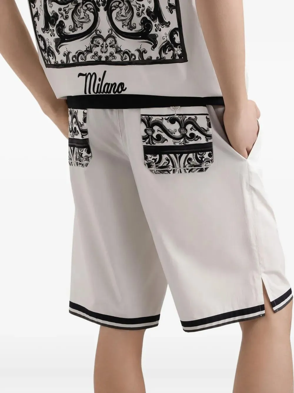 Majolica Printed Shorts