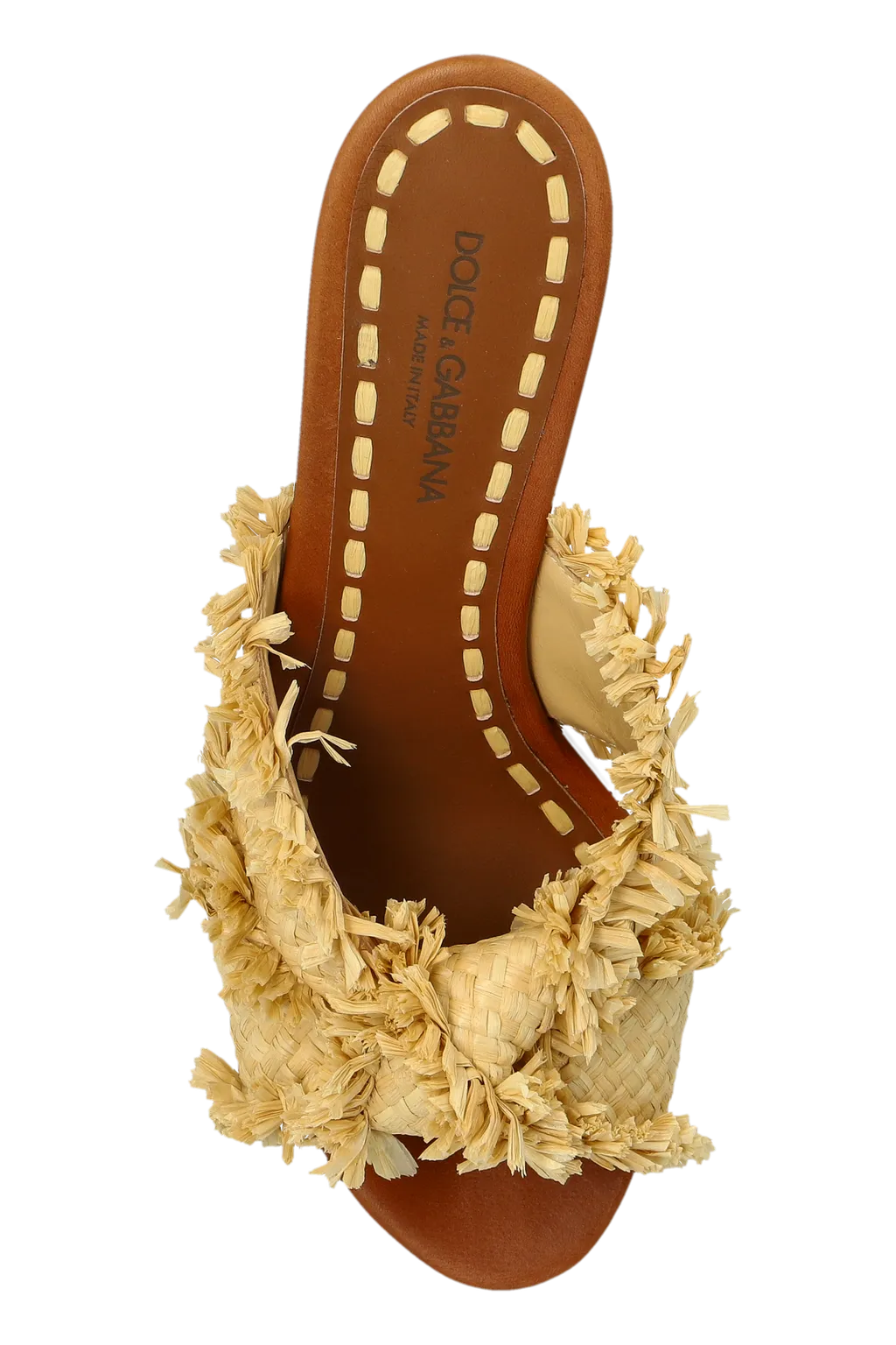 Frayed Wedge Sandals