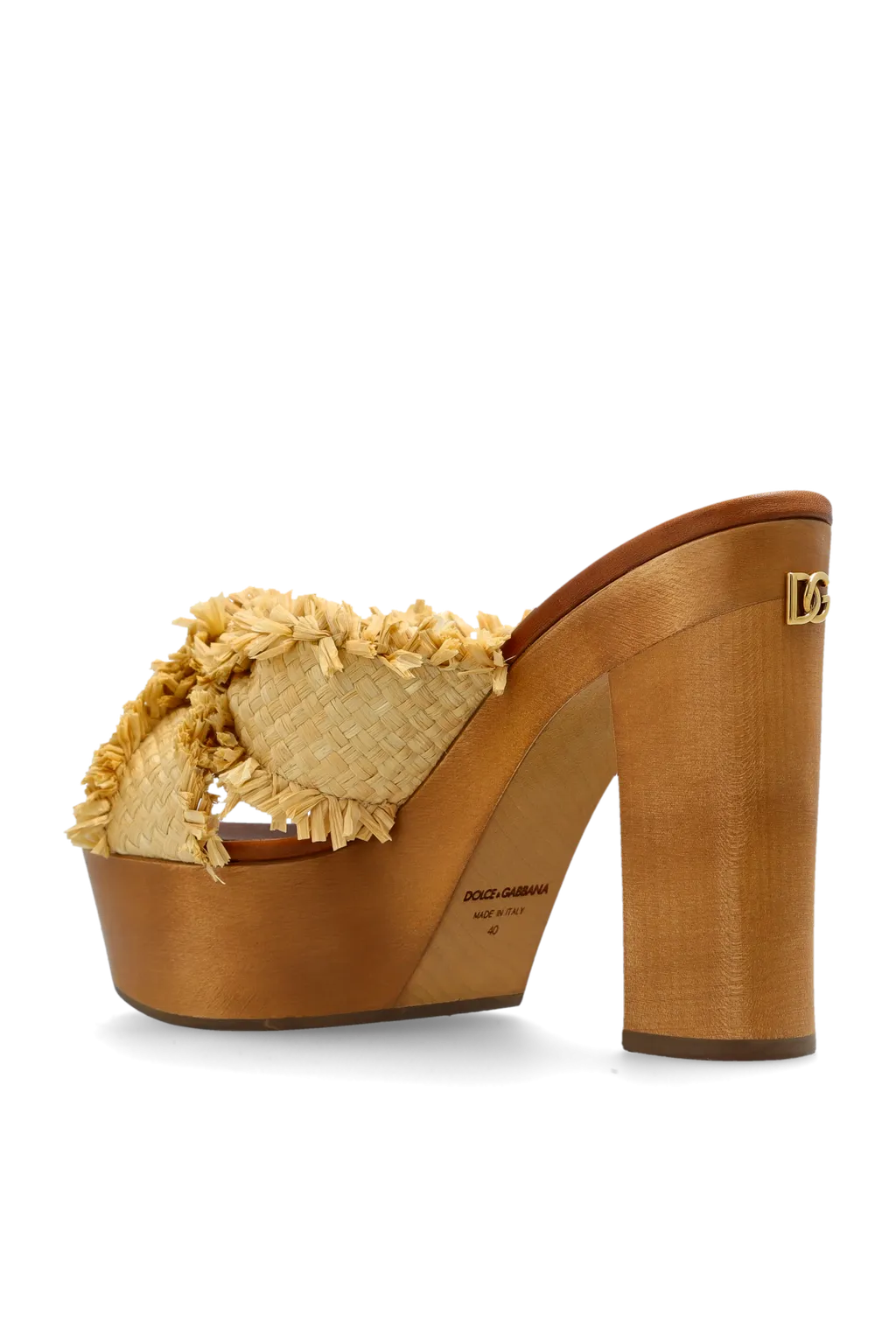 Frayed Wedge Sandals