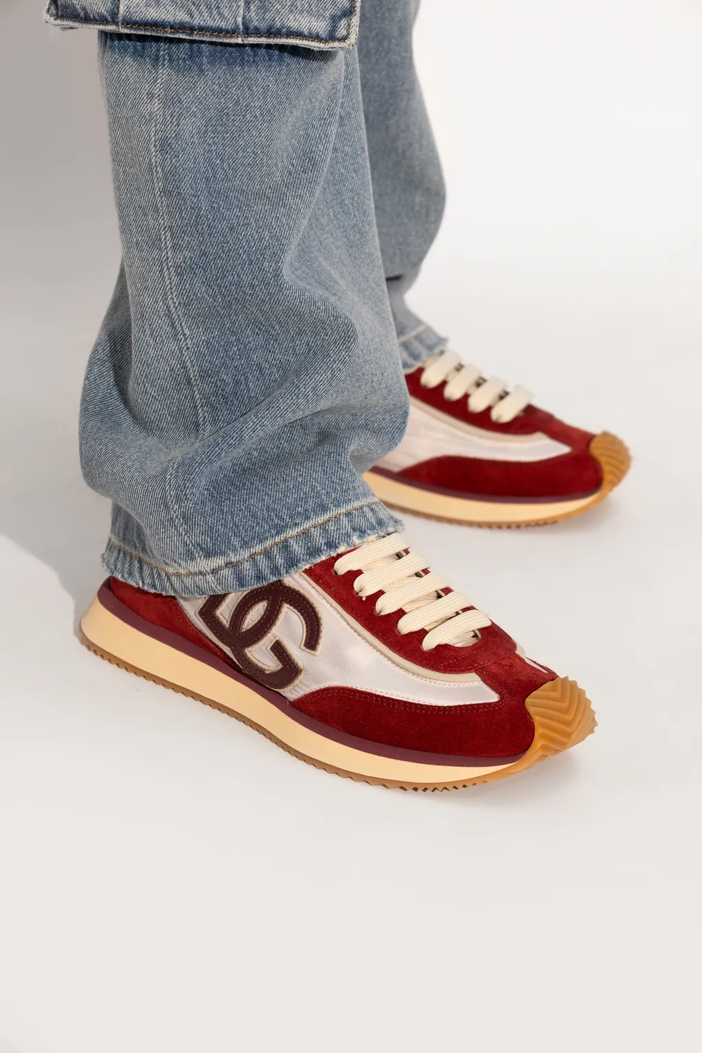 Dg Logo Patch Sneakers