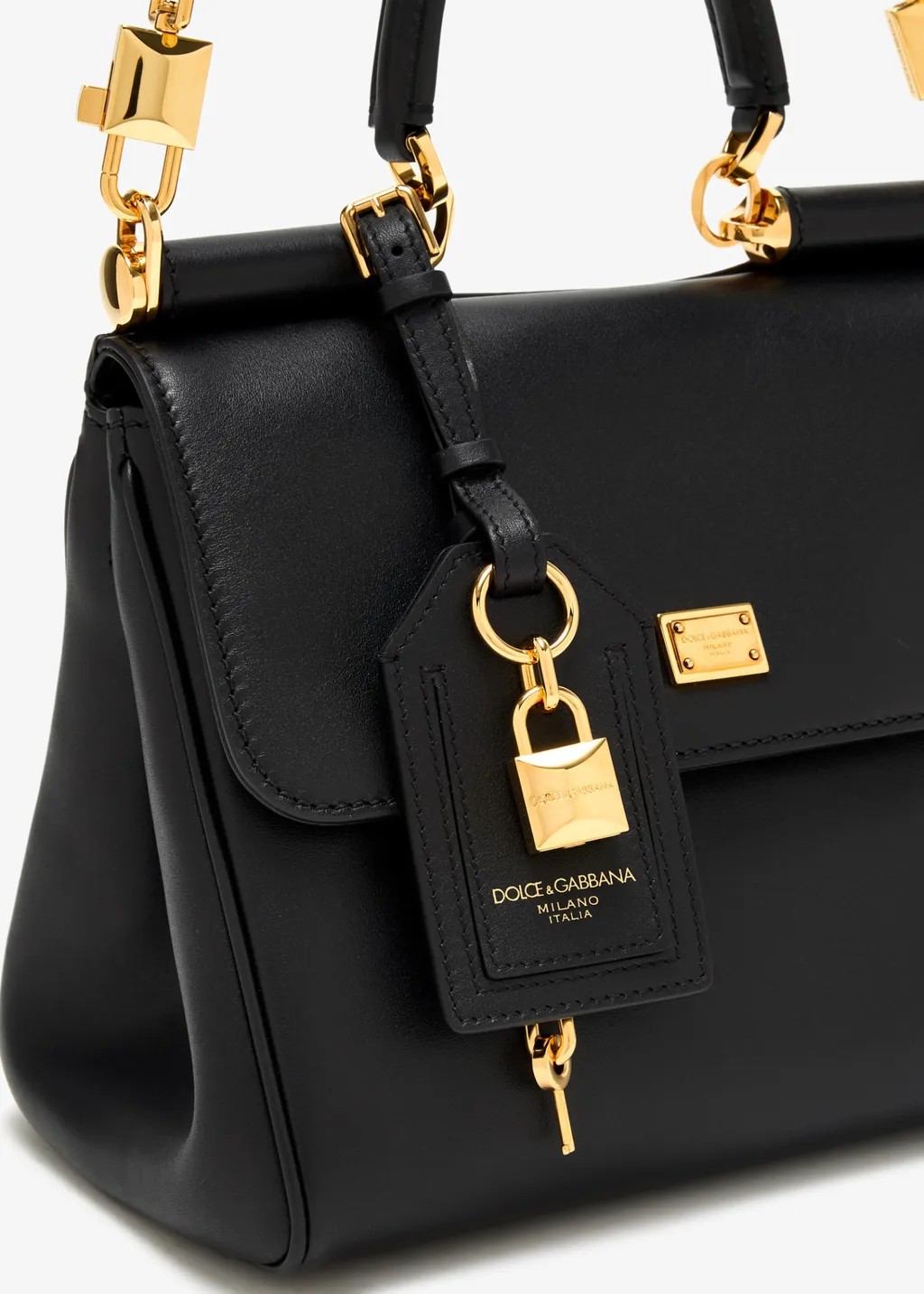 My Sicily Logo Plaque Handbag