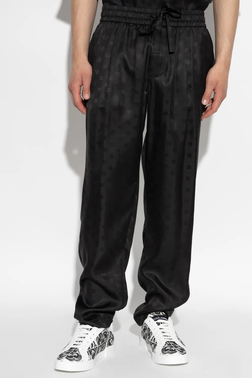 Monogram Jacquard Trousers