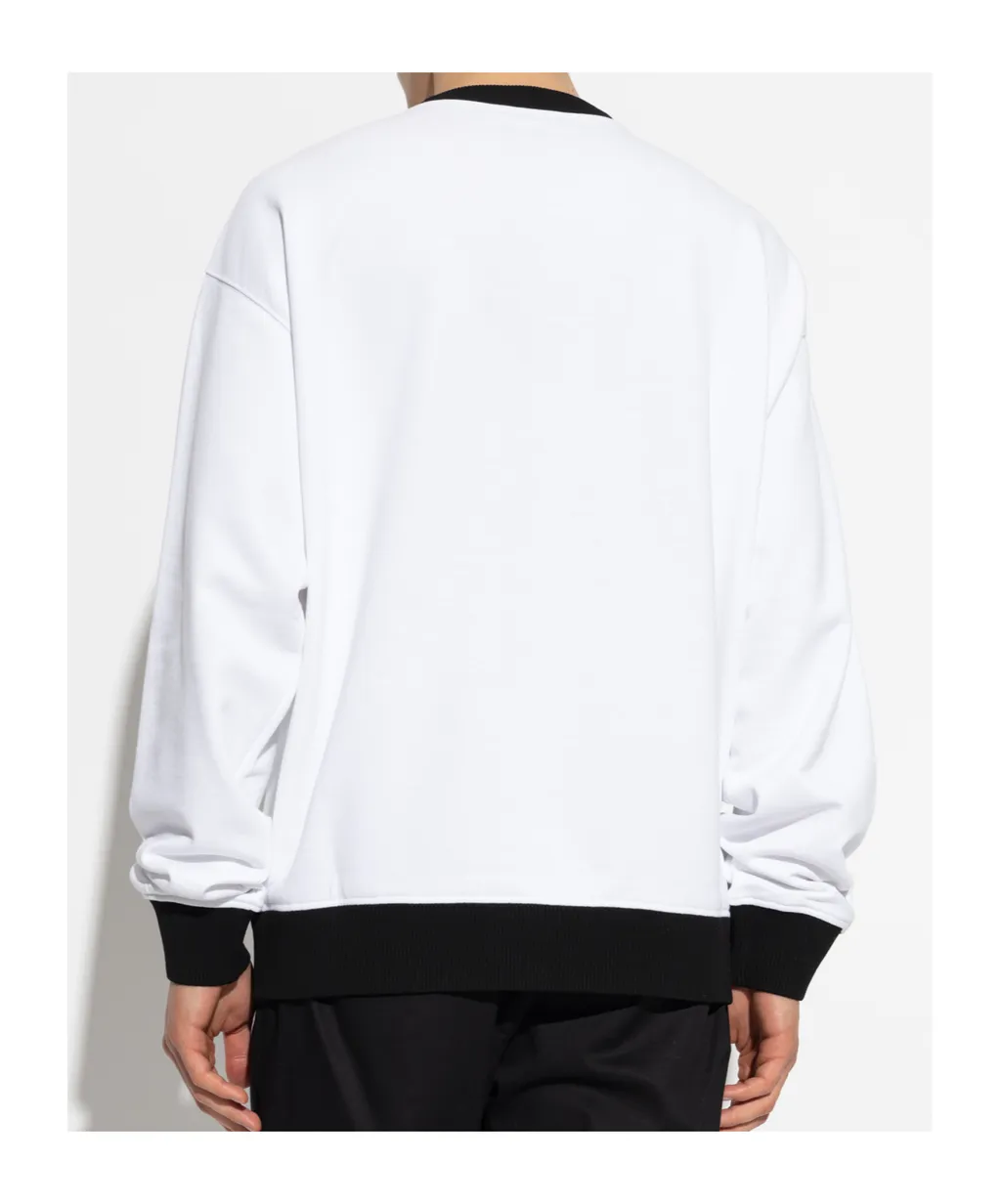 Majolica Pattern Crewneck Jumper