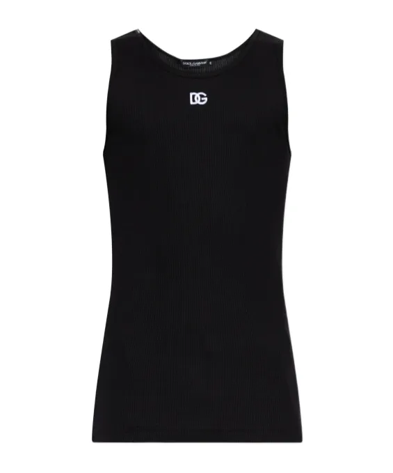 Logo Embroidered Tank Top