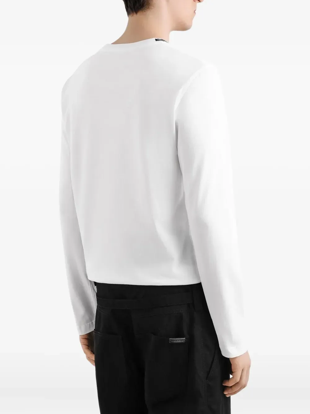 Logo Embroidered Crewneck T-Shirt