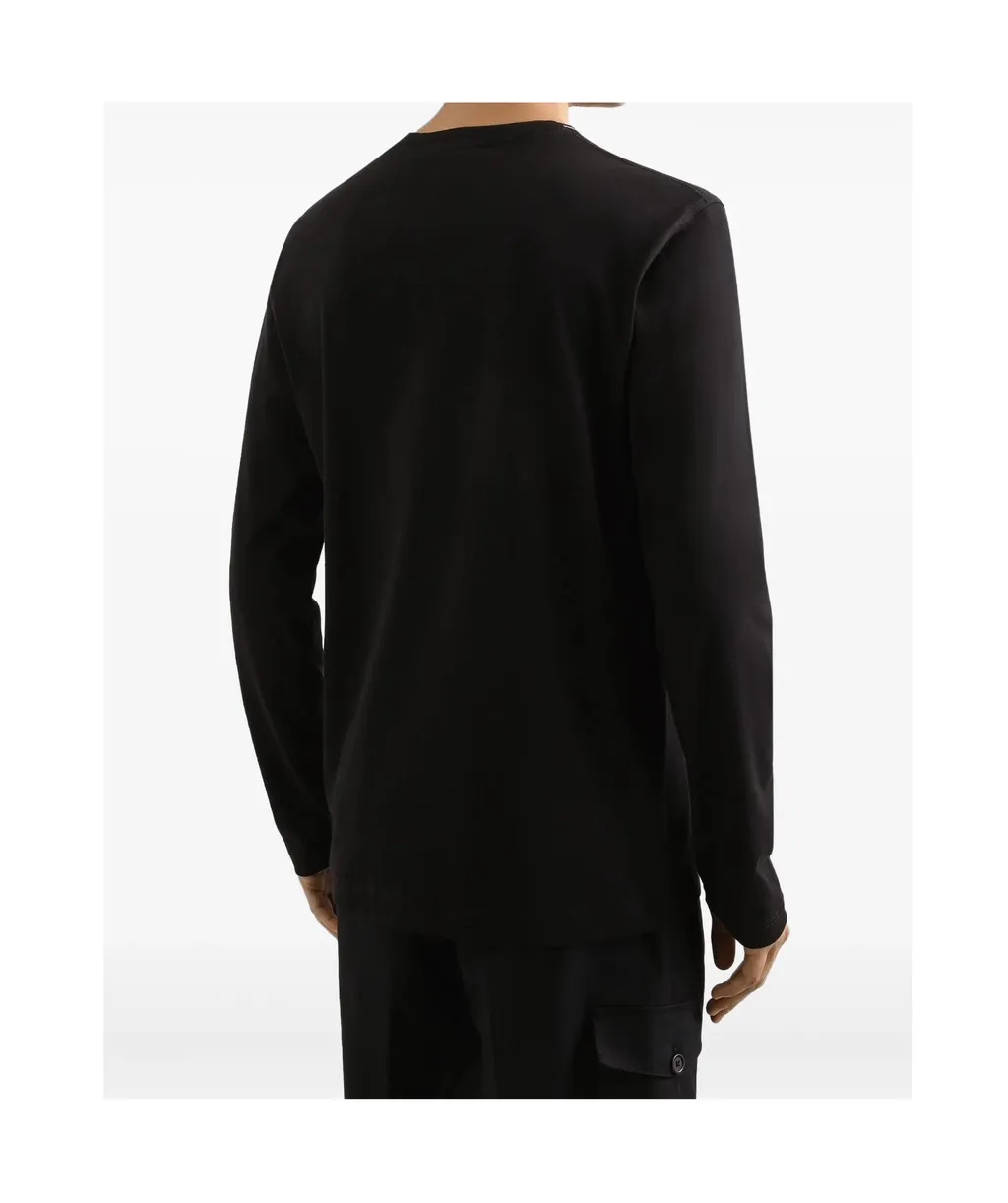Logo Embroidered Crewneck T-Shirt
