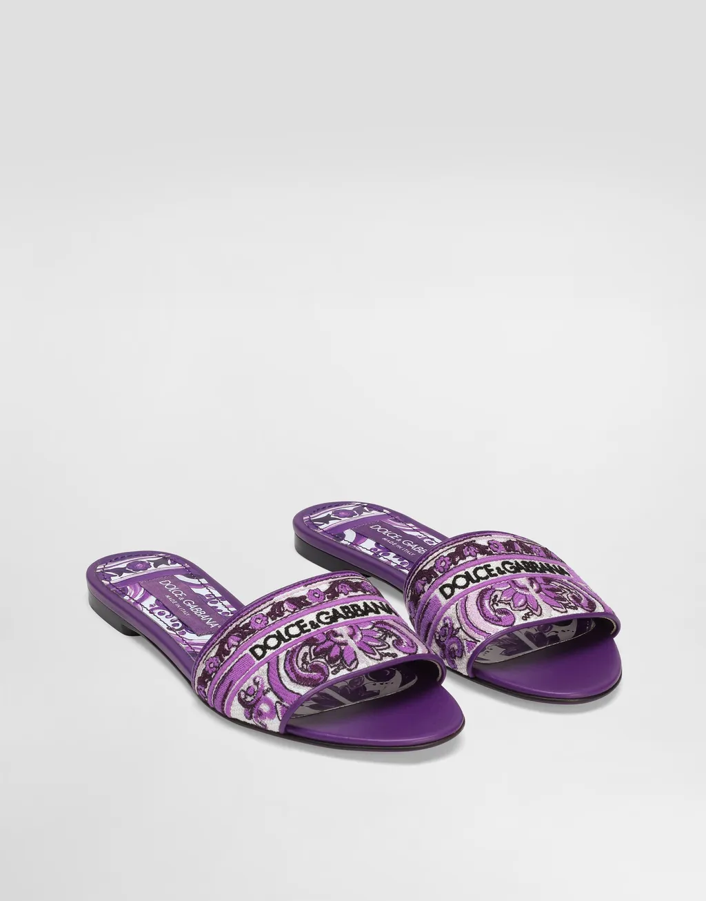 Logo Detailed Slip-On Slides