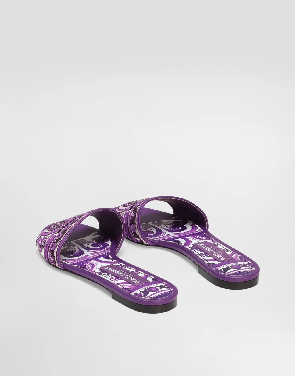 Logo Detailed Slip-On Slides
