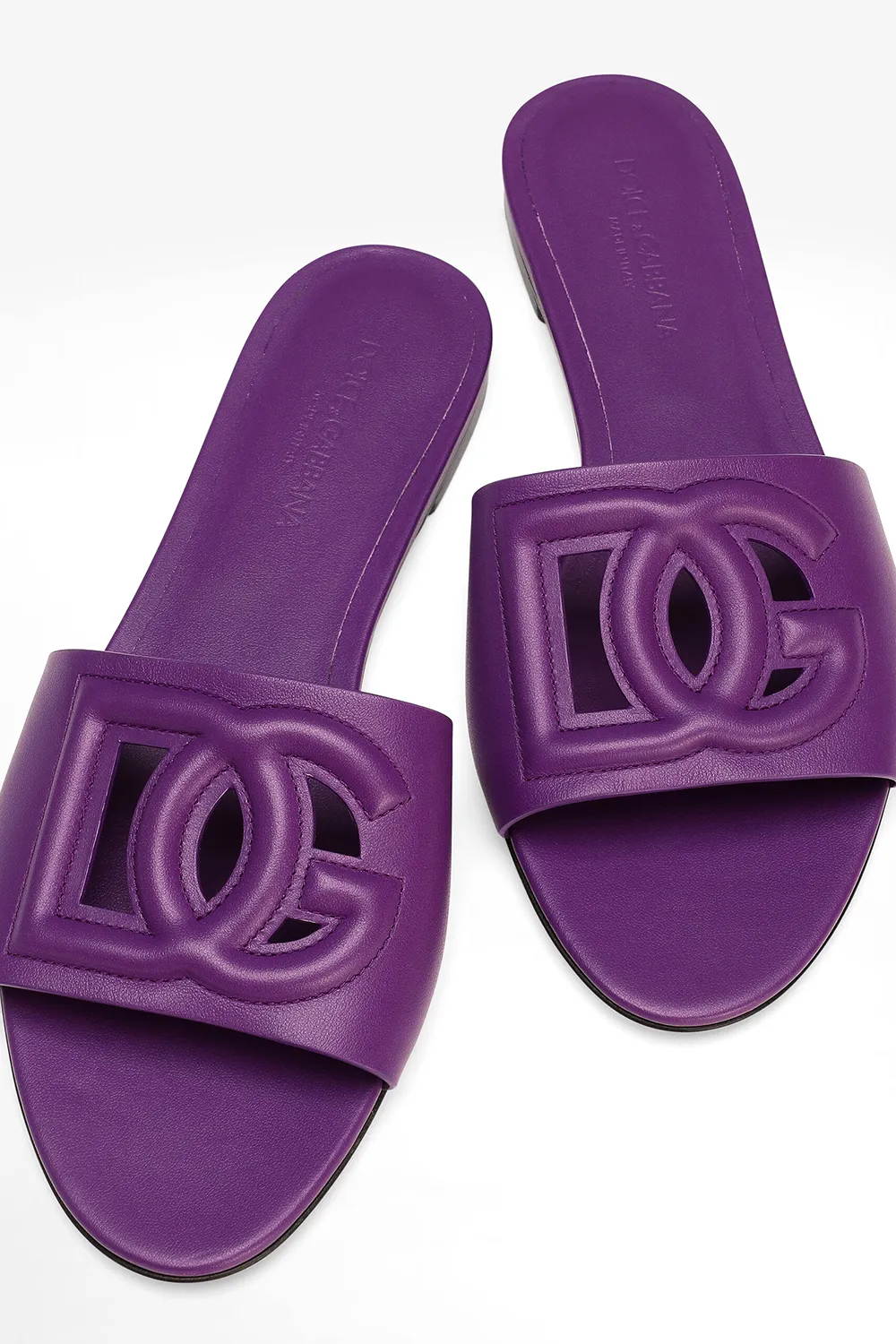 Logo Cut-Out Sandals