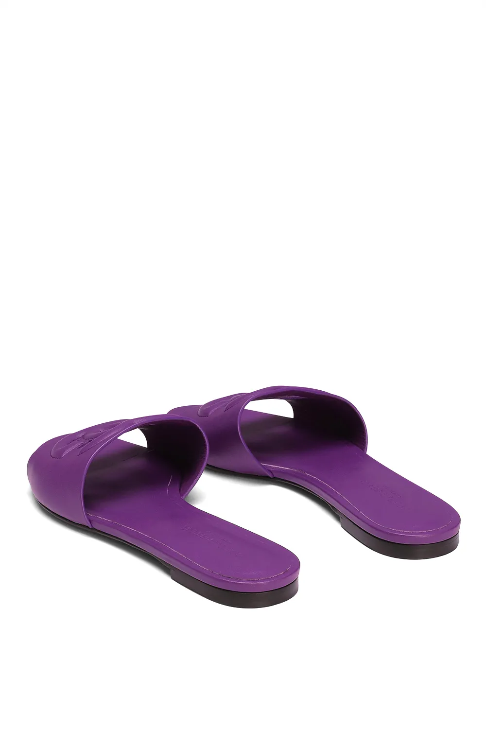Logo Cut-Out Sandals