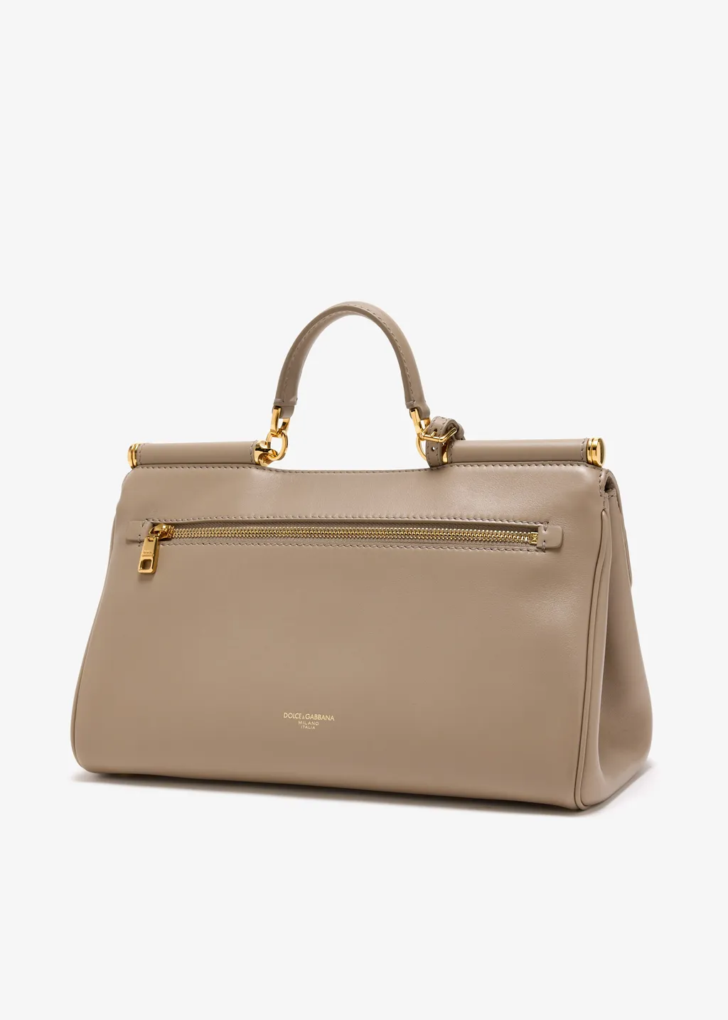 Logo Plaque Medium Sicily Handbag