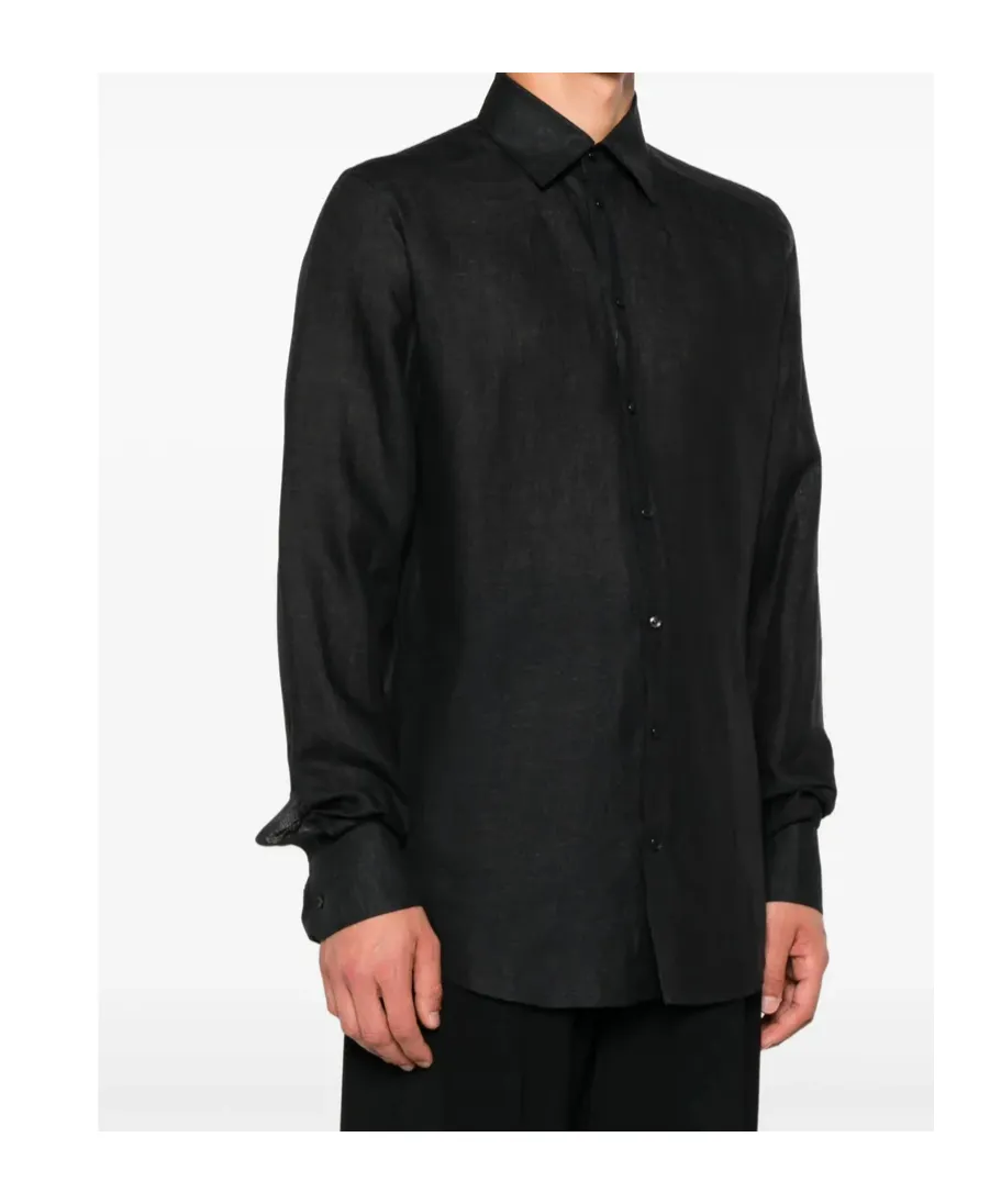 Logo-Detail Long-Sleeve Shirt