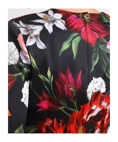 Floral Printed Midi Dress