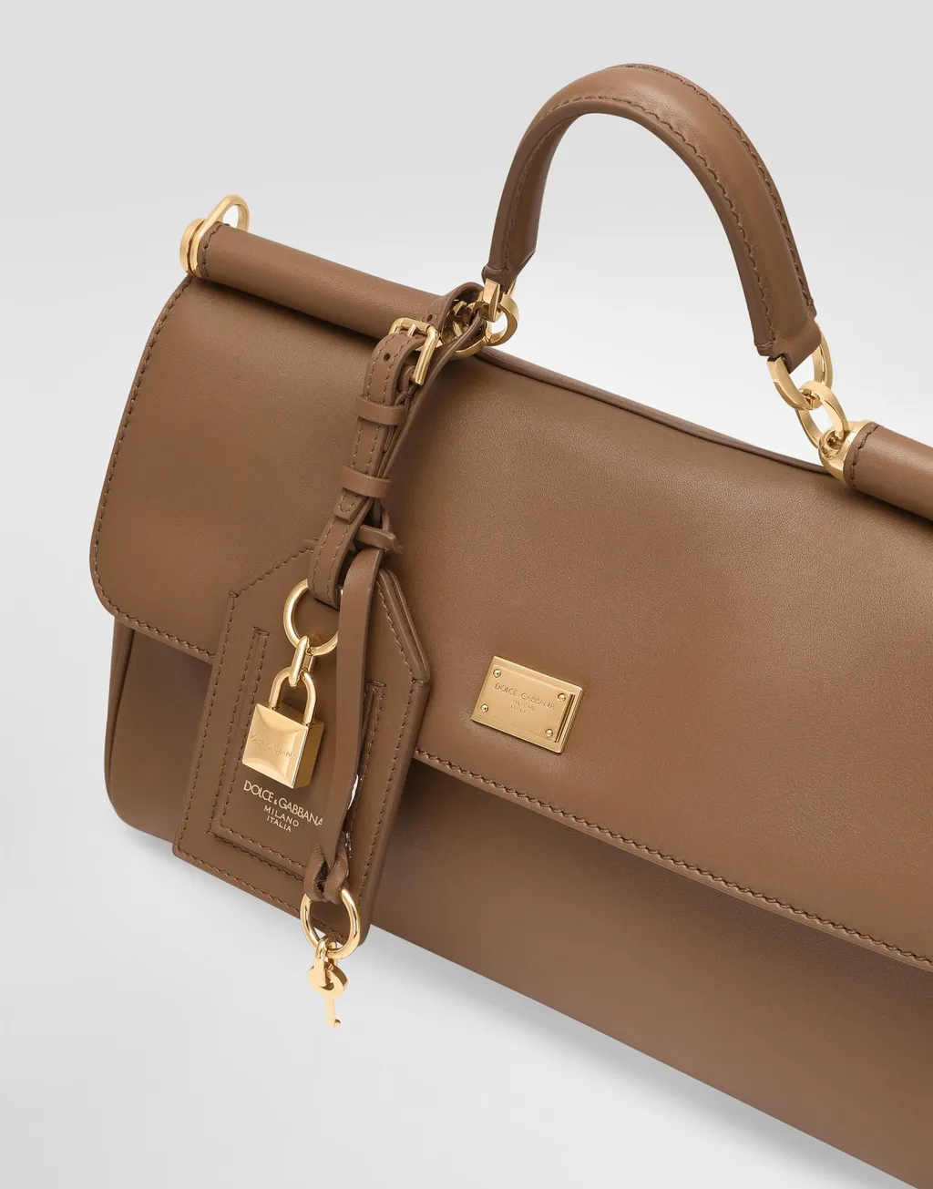 Sicily Foldover Top Tote Bag
