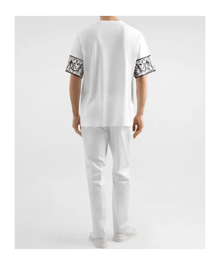 Majolica Printed Short-Sleeved T-Shirt