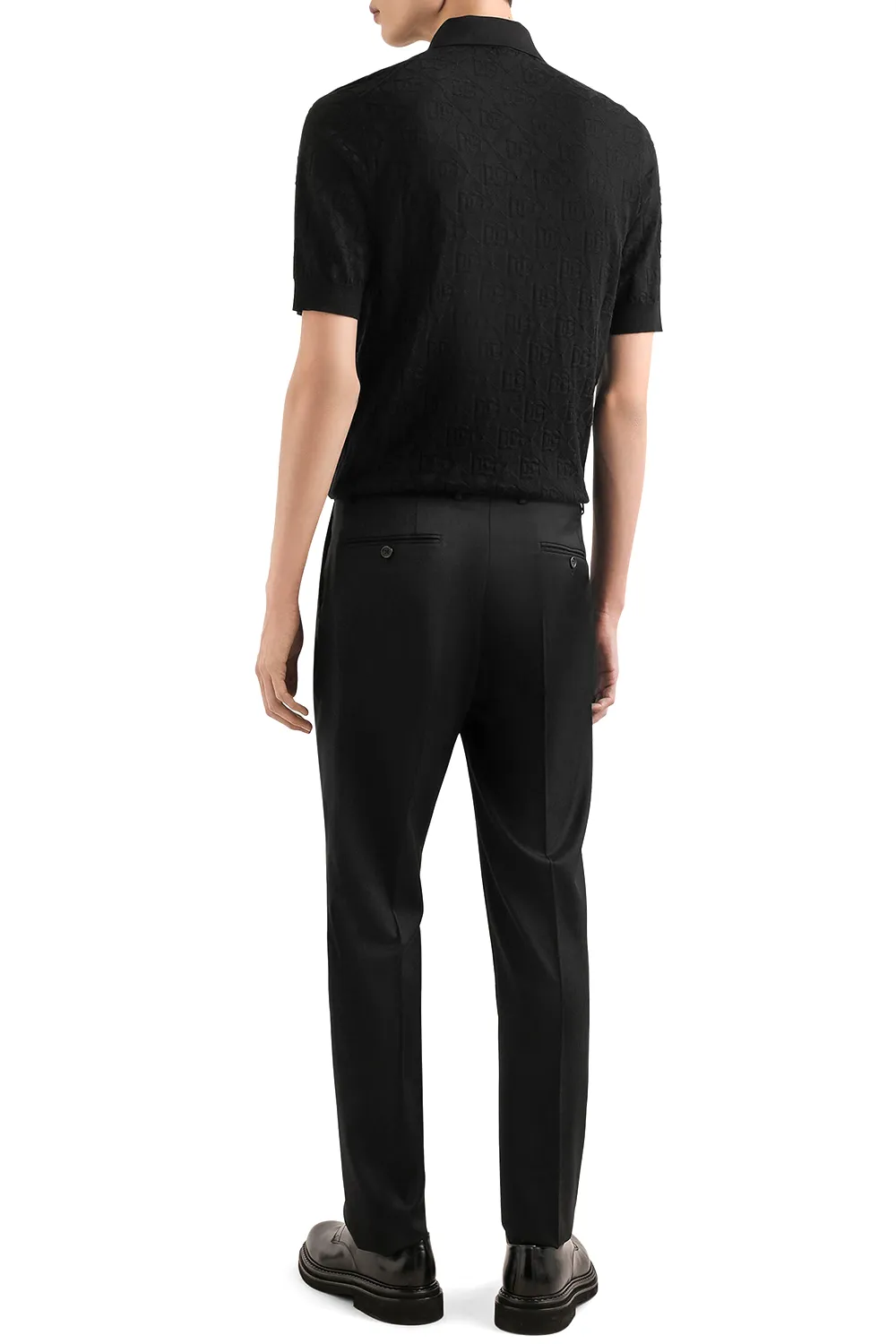 Logo-Jacquard Polo Shirt