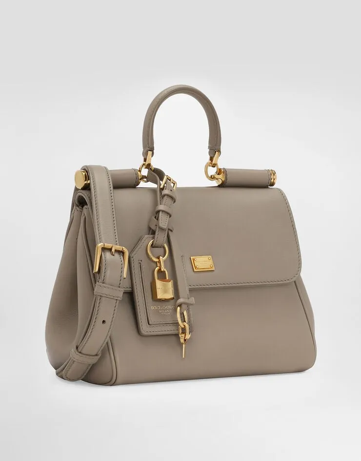 Sicily Foldover Top Tote Bag