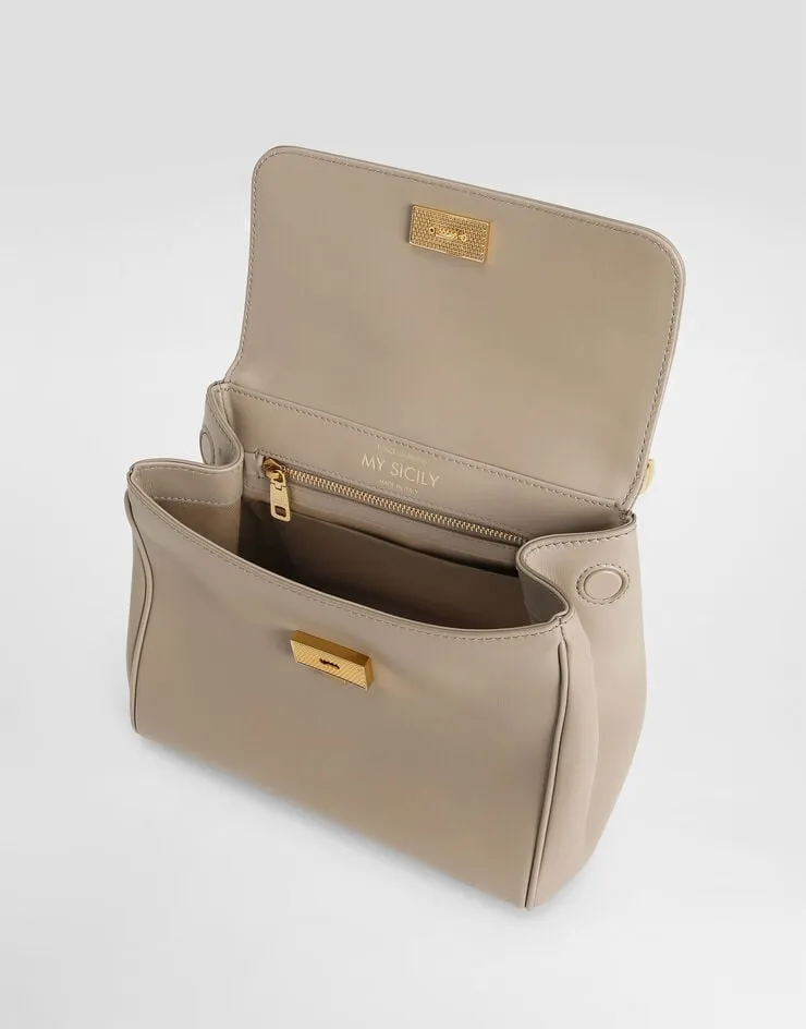 Sicily Foldover Top Tote Bag