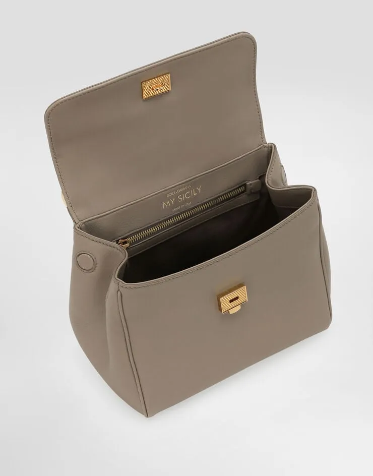 Sicily Foldover Top Tote Bag