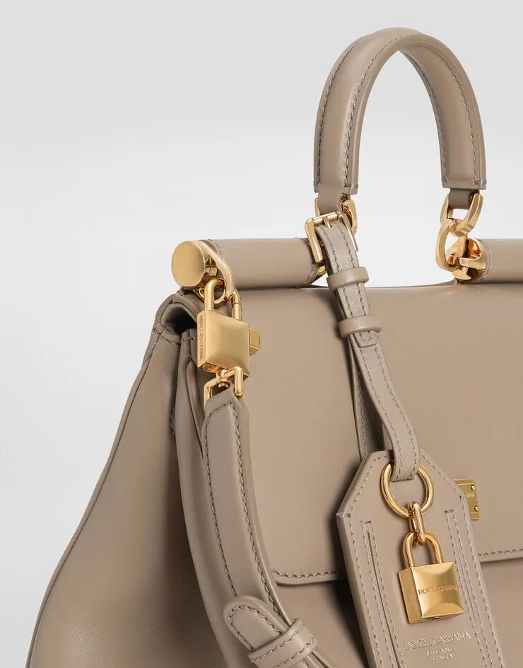Sicily Foldover Top Tote Bag