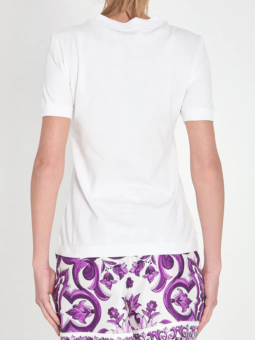 Dg Embroidered Short-Sleeved T-Shirt