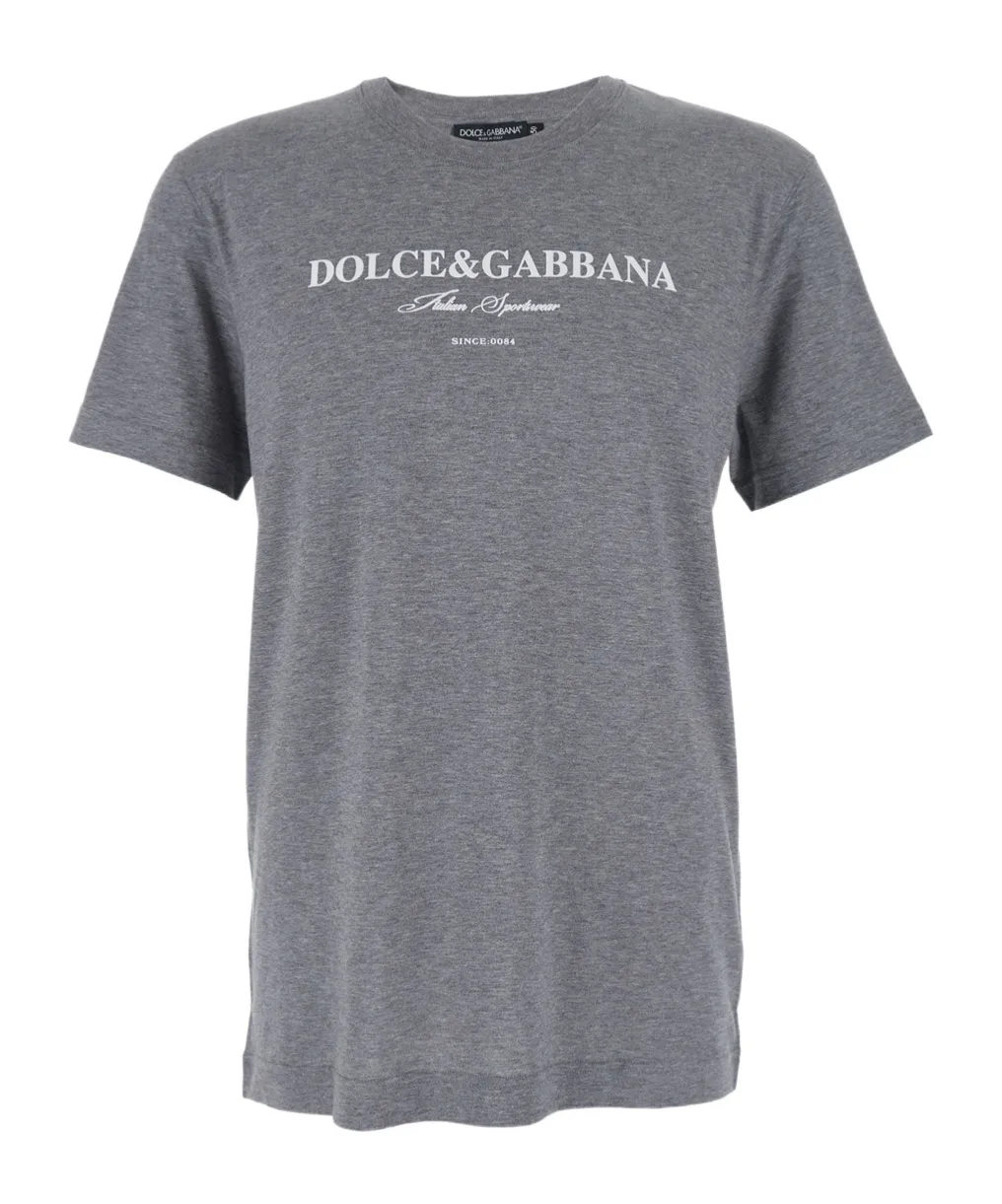 Logo Printed Crewneck T-Shirt