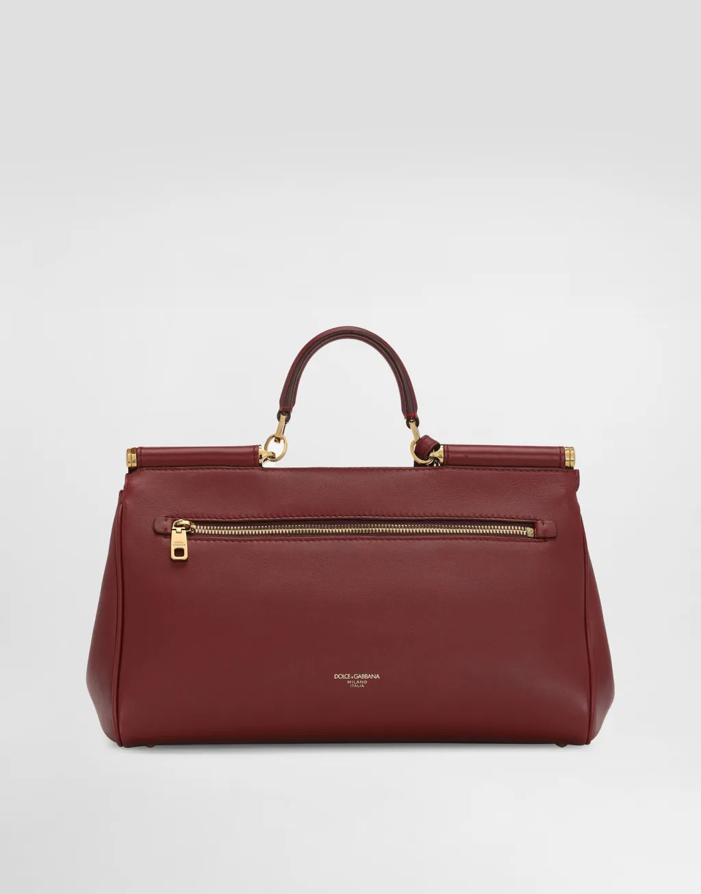 Logo Plaque Medium Sicily Handbag