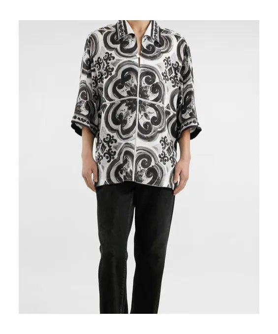 Majolica-Print Shirt