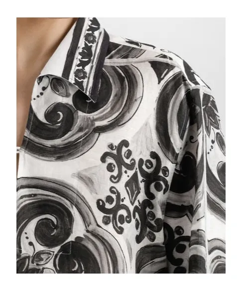 Majolica-Print Shirt
