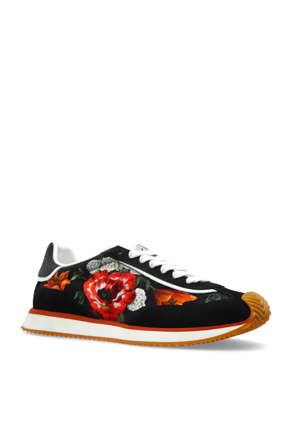 Floral Motif Sports Shoes