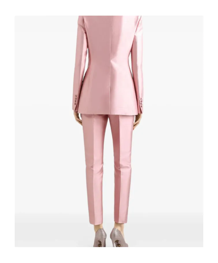 High Waist Satin Trousers