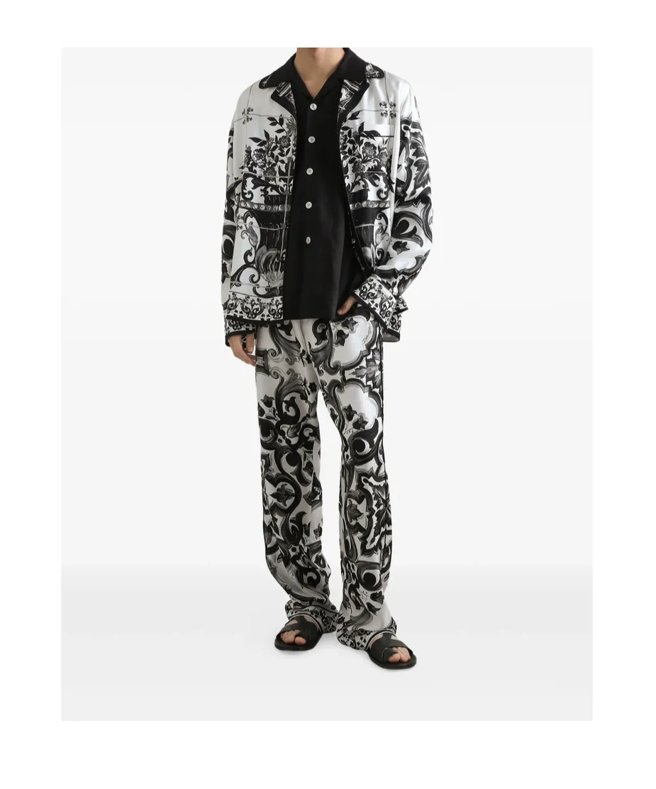 Majolica Printed Twill Shirt