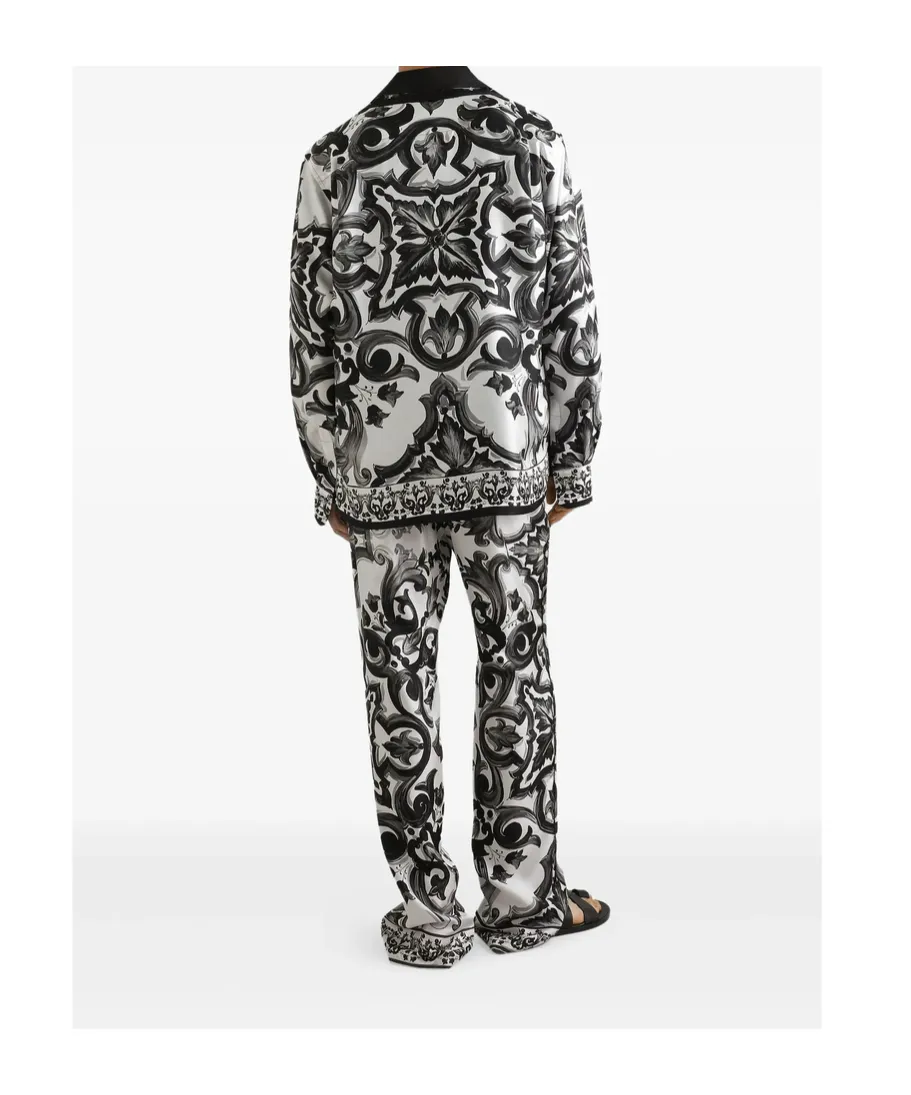 Majolica Printed Twill Shirt