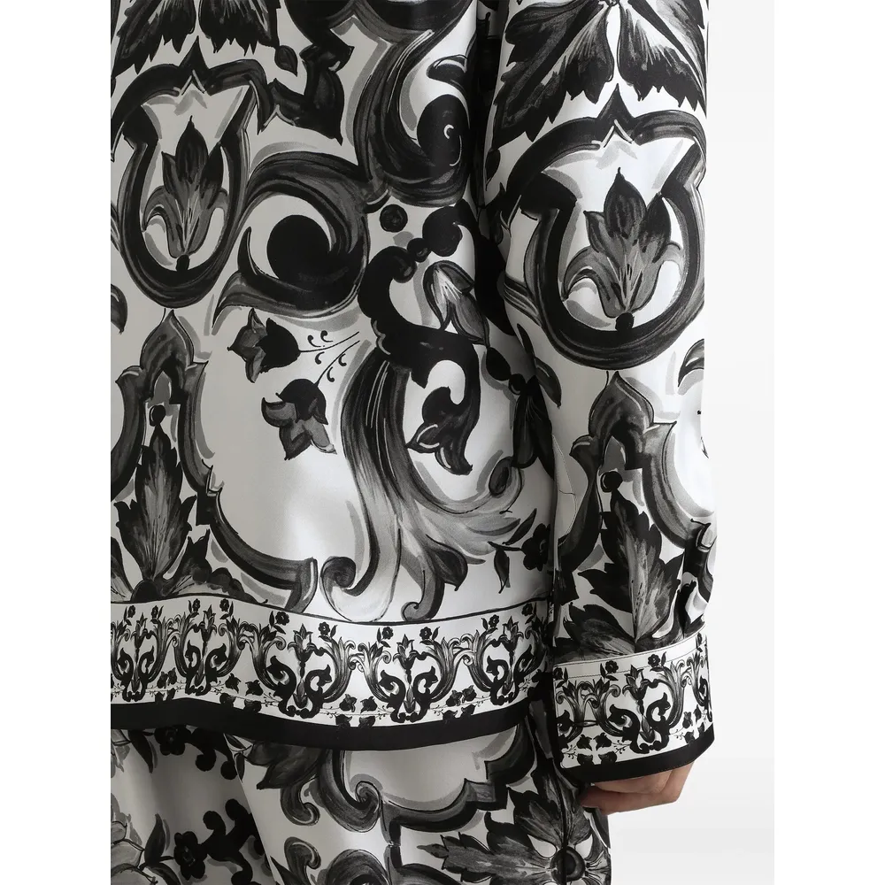 Majolica Printed Twill Shirt