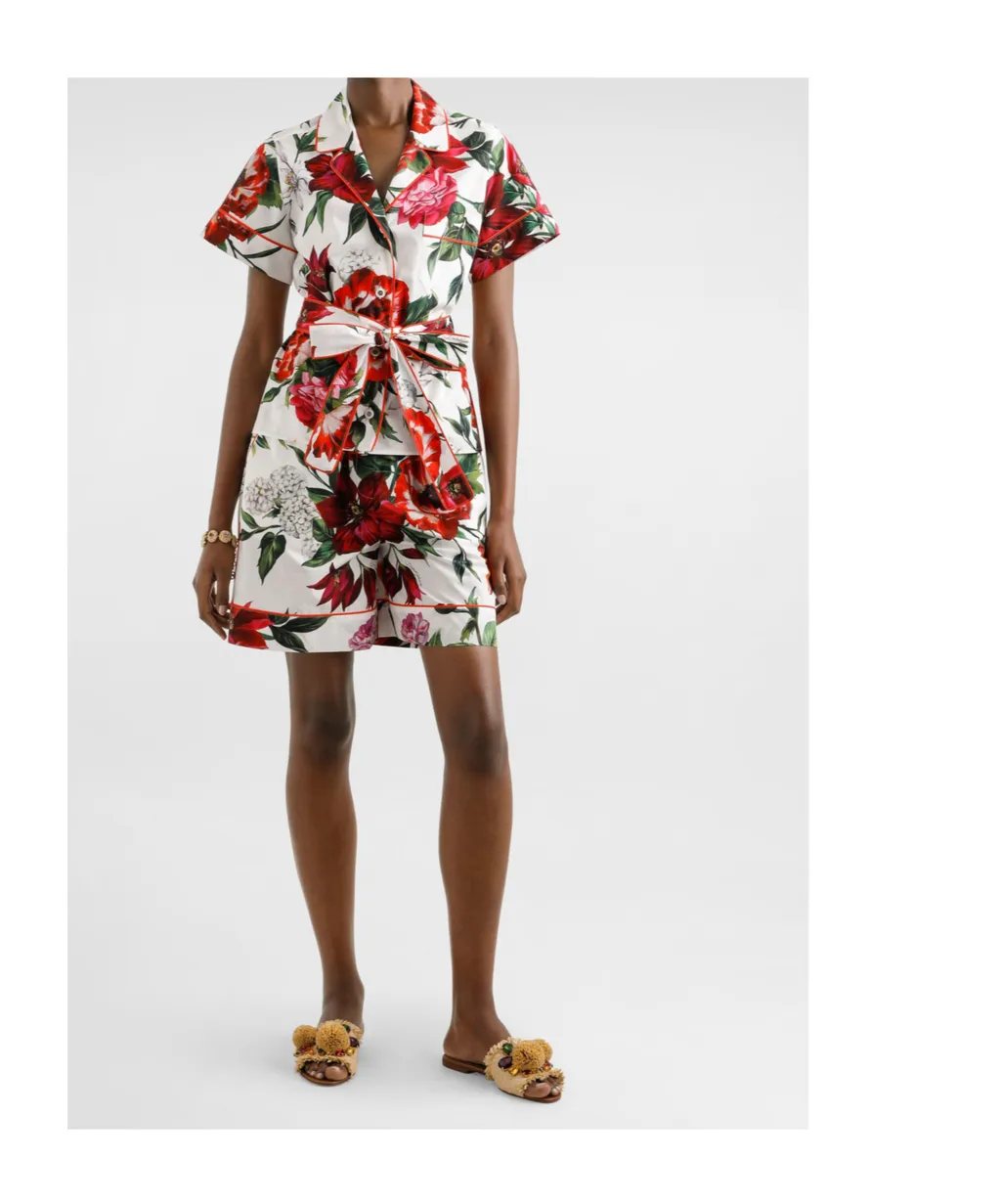 Flower Printed Shorts