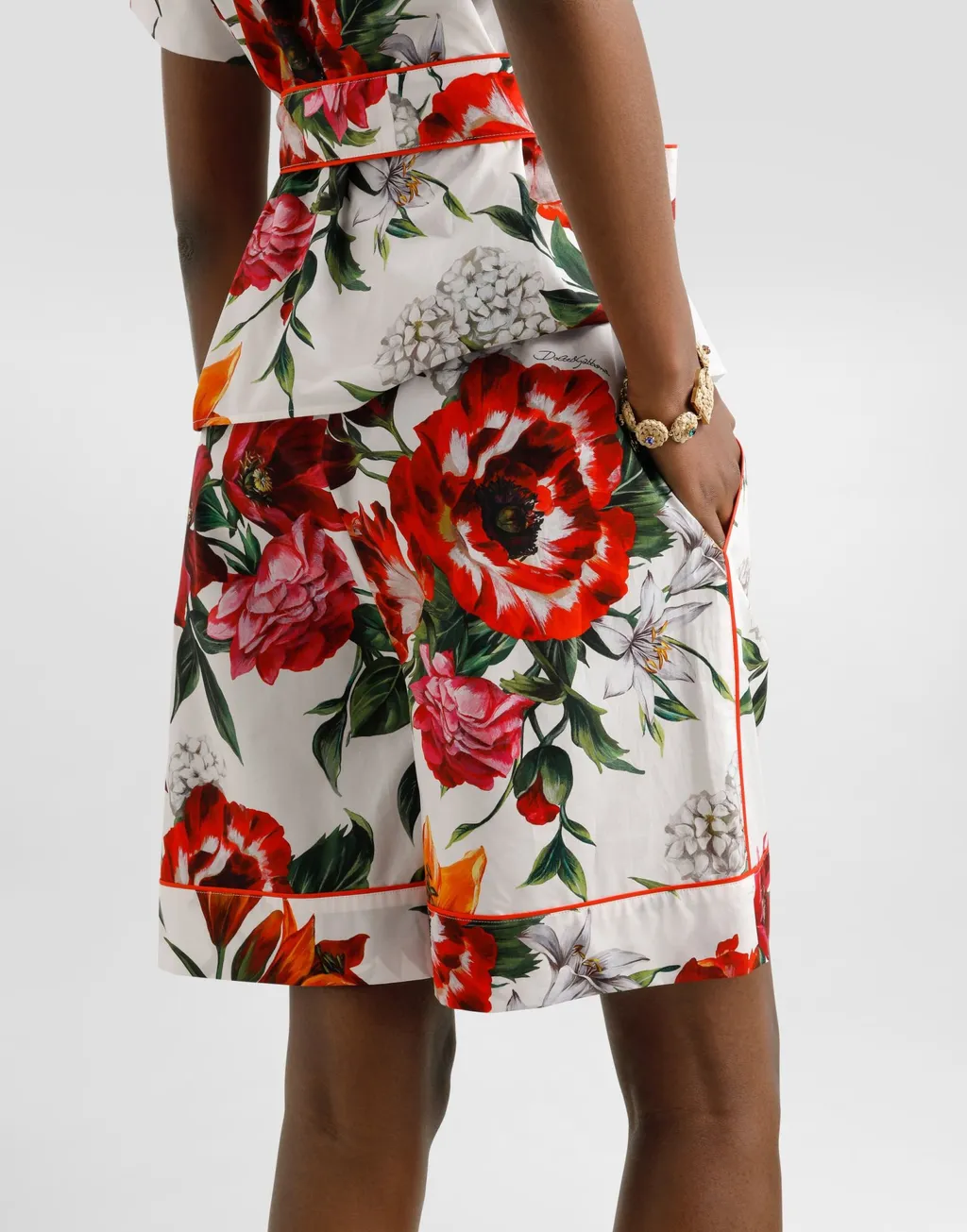 Flower Printed Shorts