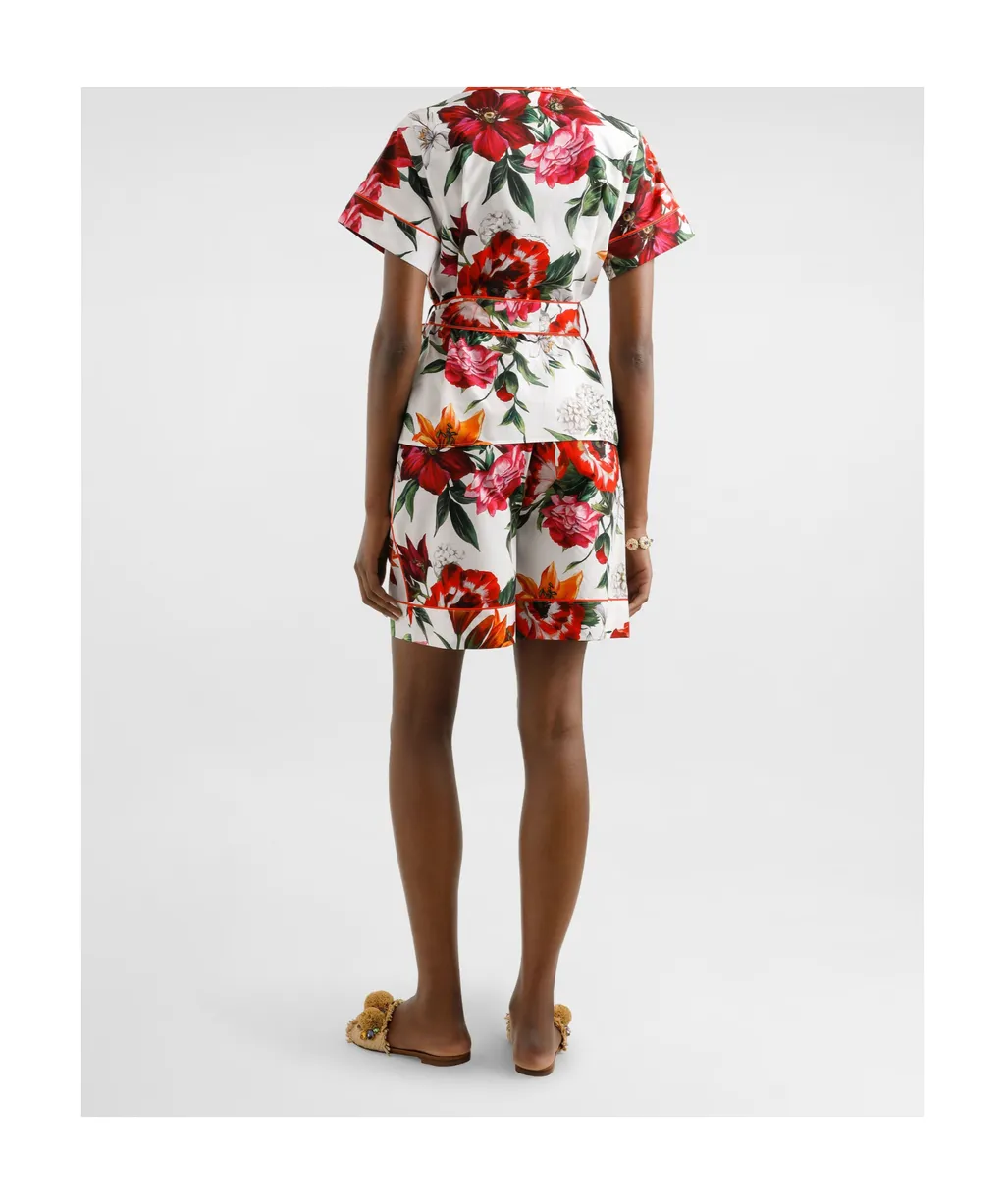Flower Printed Shorts