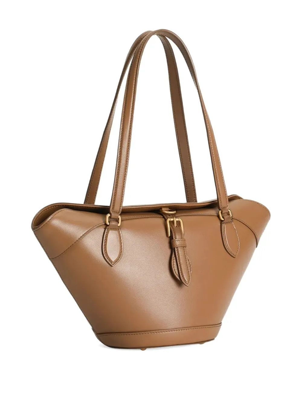 Buckle Detailed Shoulder Bag