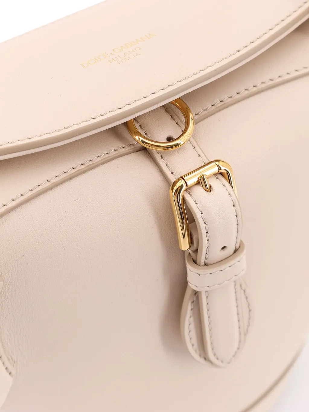 Buckle Detailed Shoulder Bag