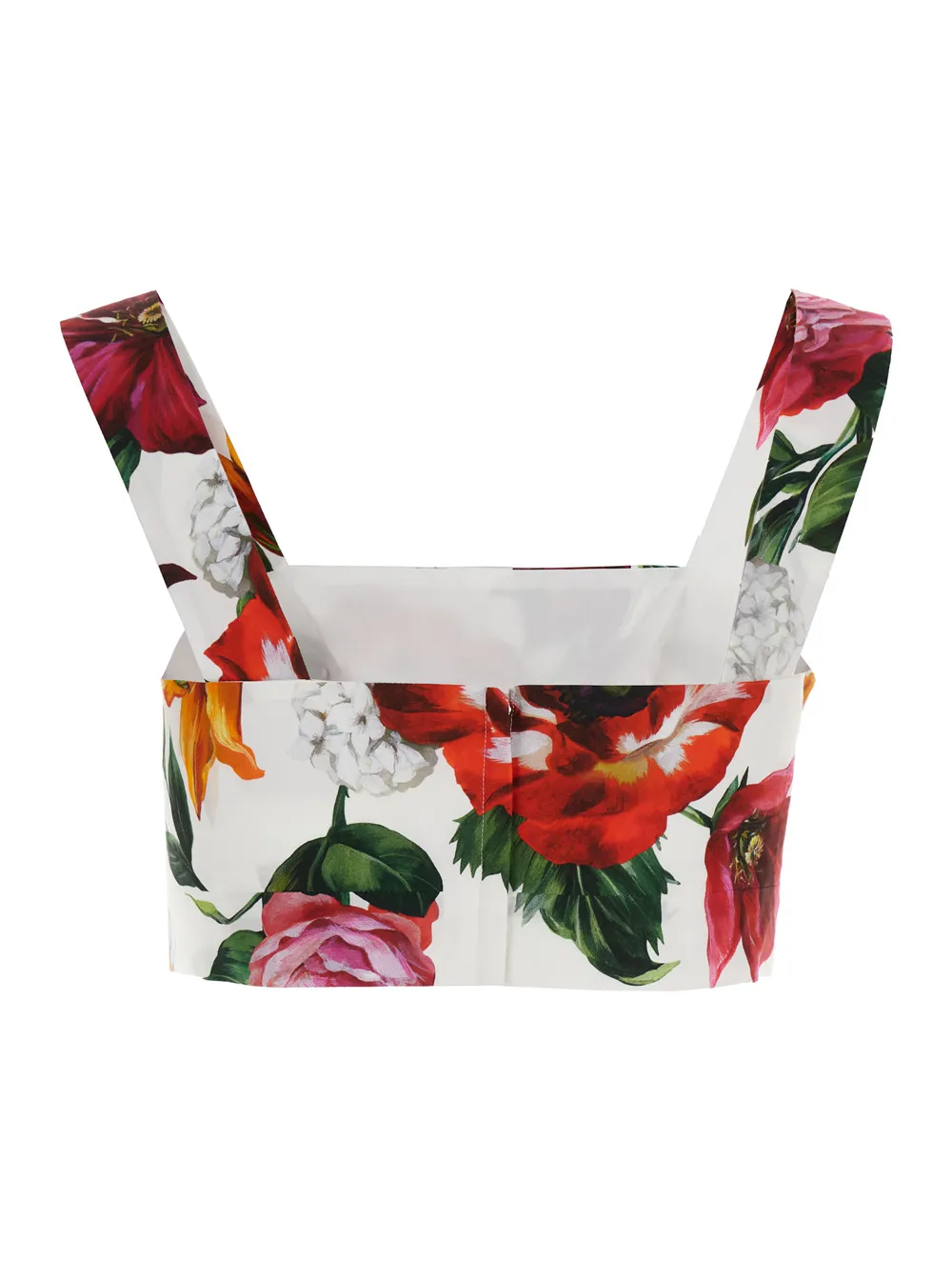 Floral Printed Cropped Top