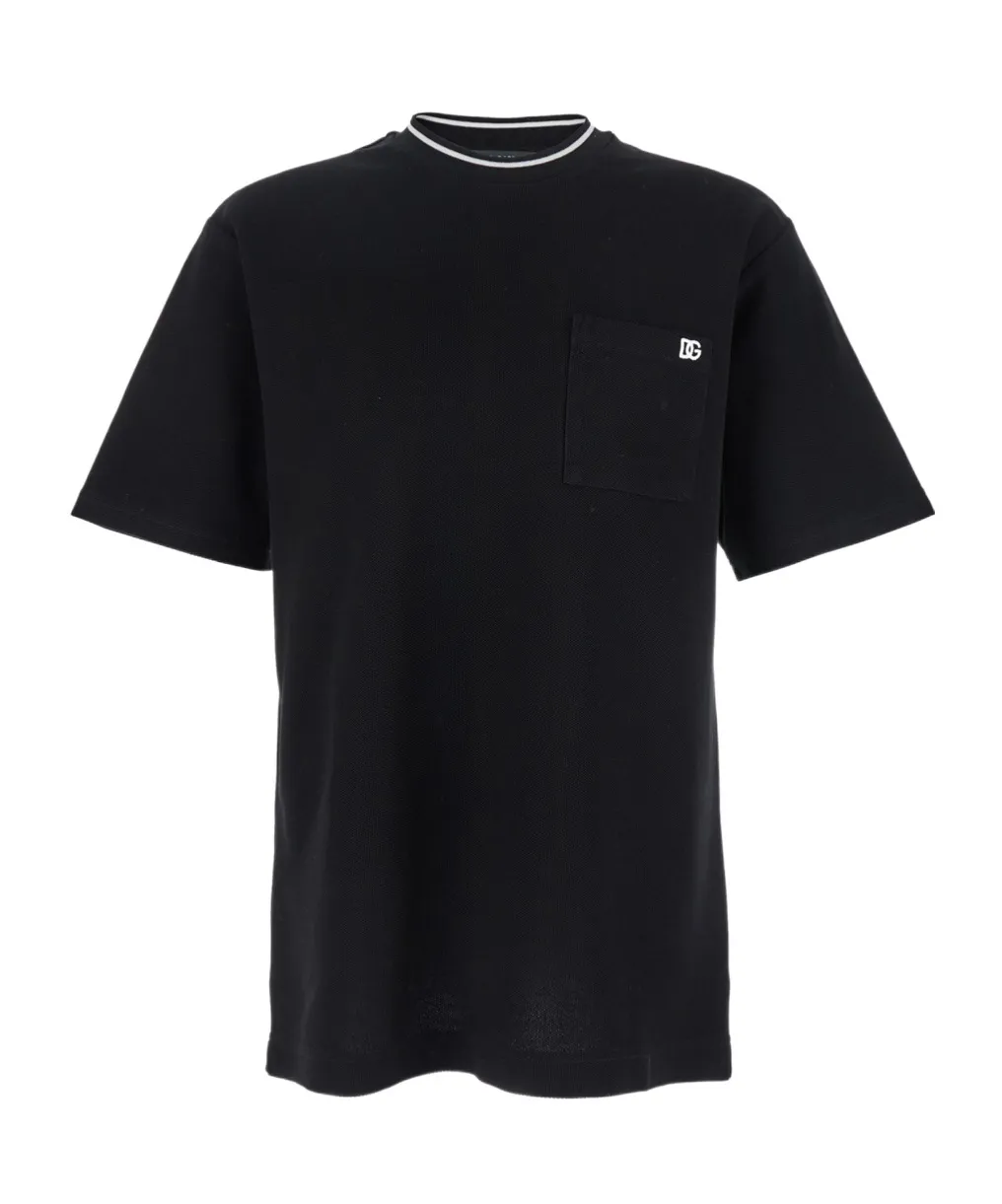 Logo Embroidered Short-Sleeved T-Shirt