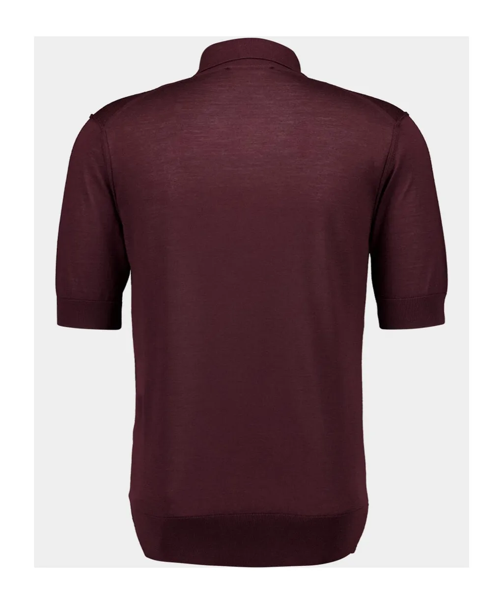 Short-Sleeved Polo Shirt