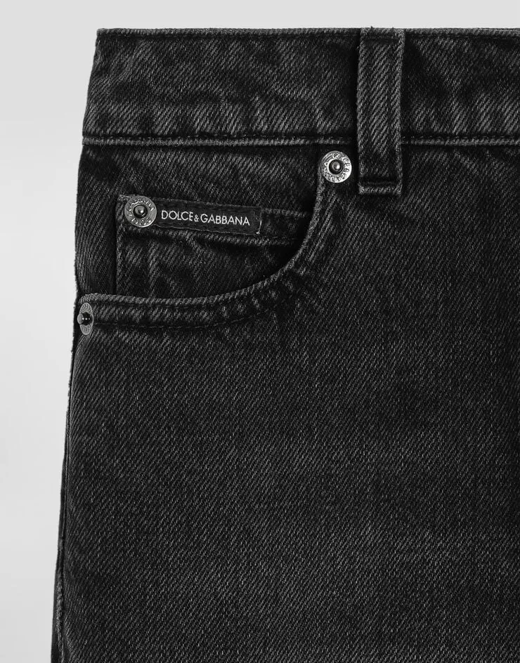 Logo-Plaque Cargo Jeans