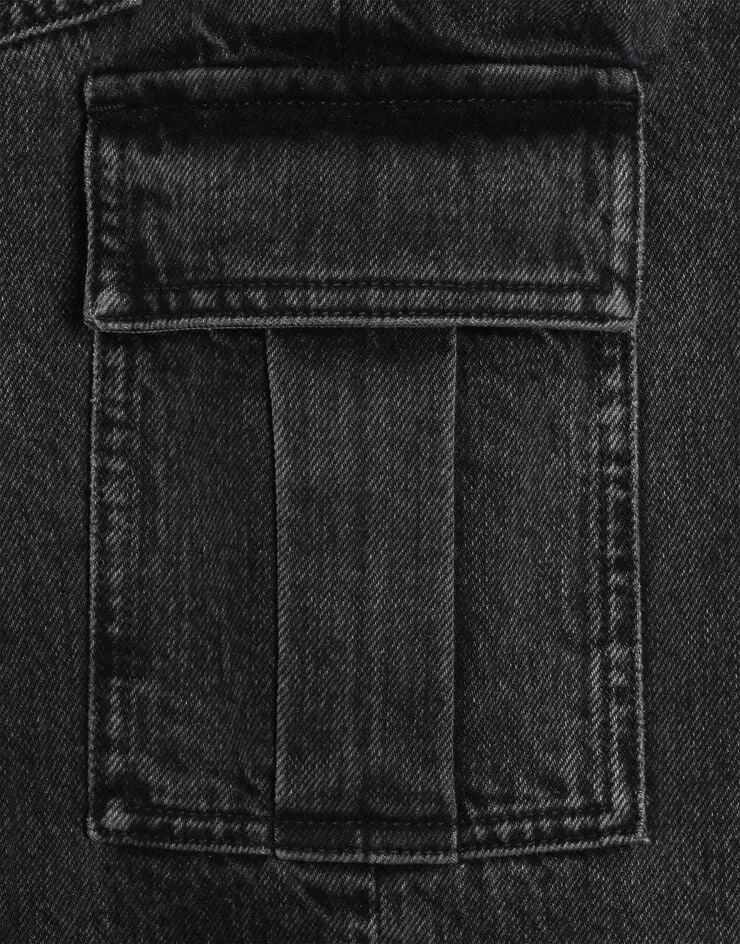 Logo-Plaque Cargo Jeans