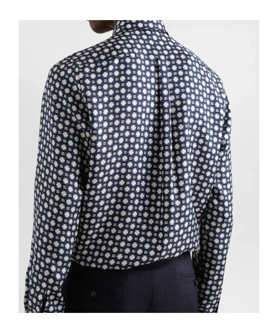 Printed Twill Martini Shirt